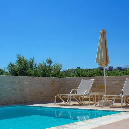 Luxury Crete Stella Maris Beautiful Landscaped Views Private Heated Pool Bbq 2 Bedrooms Mylopotamos Villa Pánormos