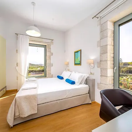Vila Luxury Crete Stella Maris Beautiful Landscaped Views Private Heated Pool Bbq 2 Bedrooms Mylopotamos