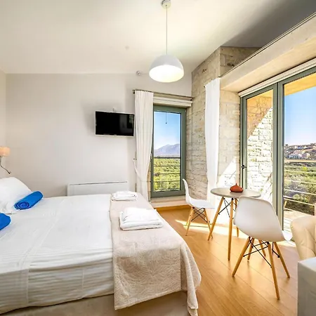 Vila Luxury Crete Stella Maris Beautiful Landscaped Views Private Heated Pool Bbq 2 Bedrooms Mylopotamos Pánormos